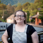 Sierra Auman, a first-year student majoring in English