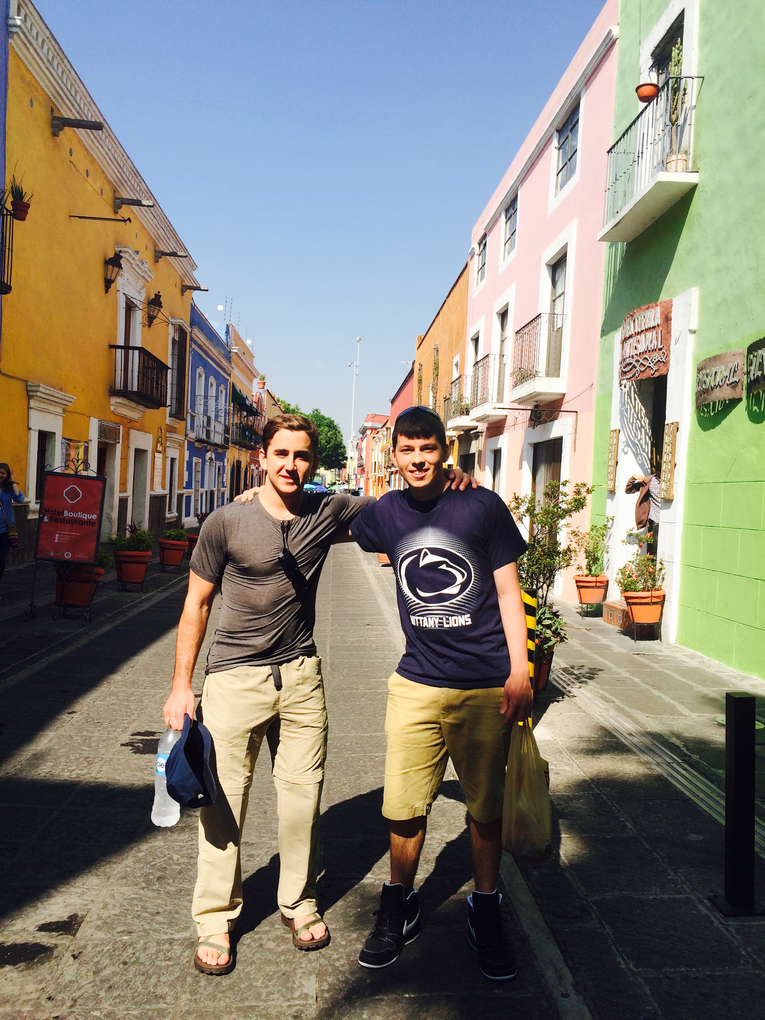 David Goodwin, Puebla-Mexico Summer 2015, Streets of Downtown Puebla