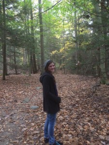 This is me on one of my first hikes when I moved to Pennsylvania!